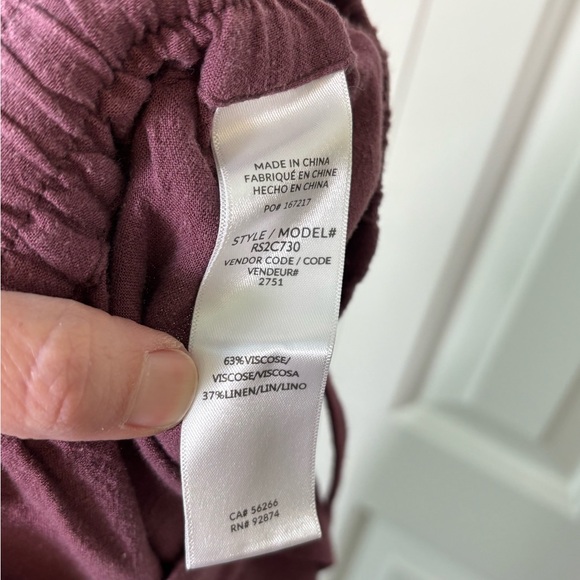 Splendid Odette Linen-Blend Pant, Size Small - NWT - Picture 10 of 11